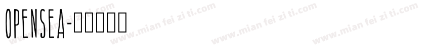 Opensea字体转换