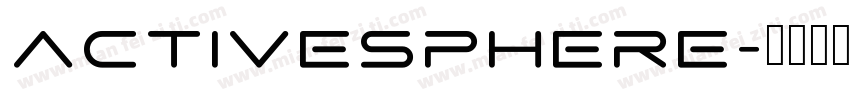 ActiveSphere字体转换