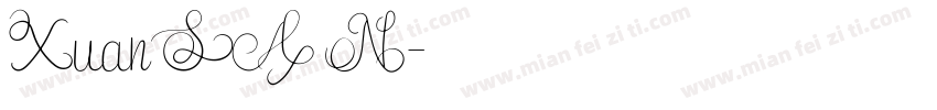 XuanSAN字体转换