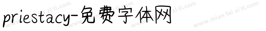 priestacy字体转换