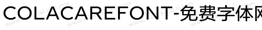 COLACAREFONT字体转换