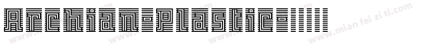 Archian-Plastic字体转换