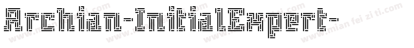 Archian-InitialExpert字体转换