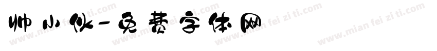 帅小伙字体转换