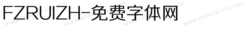 FZRUIZH字体转换
