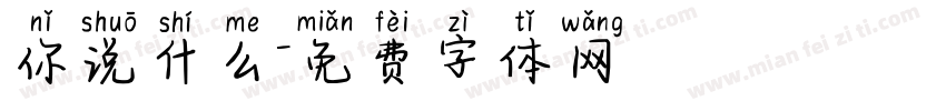 你说什么字体转换