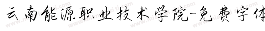 云南能源职业技术学院字体转换