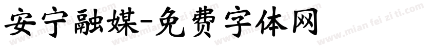 安宁融媒字体转换