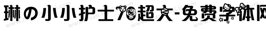 琳の小小护士70超大字体转换