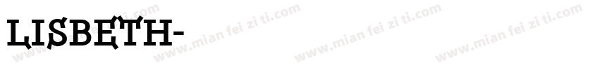 Lisbeth字体转换