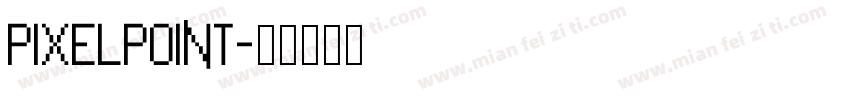 pixelpoint字体转换