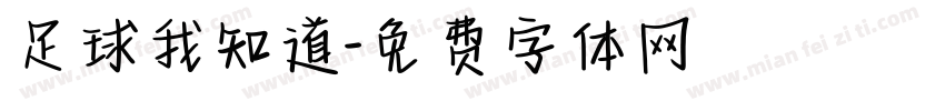 足球我知道字体转换