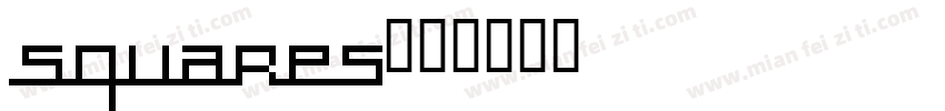 squares字体转换