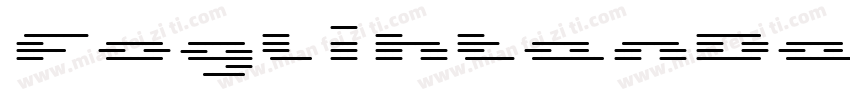 FoglihtenDecoh02-gyLP字体转换