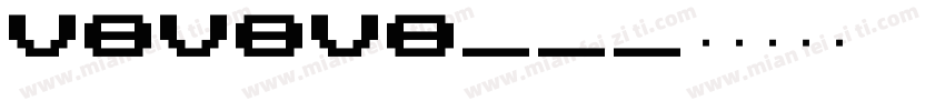 V8V8V8__字体转换