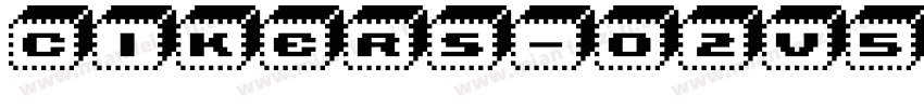 cikers-02v5字体转换
