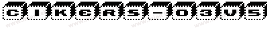 cikers-03v5字体转换