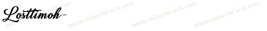 Losttimoh字体转换