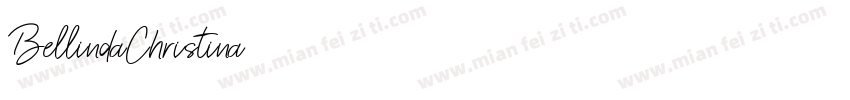 BellindaChristina字体转换