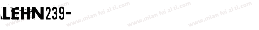 LEHN239字体转换