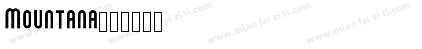 Mountana字体转换