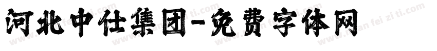 河北中仕集团字体转换