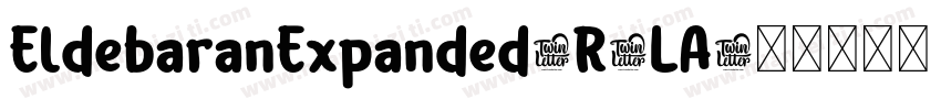 EldebaranExpanded-R6LA字体转换