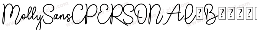 MollySansCPERSONAL-B字体转换