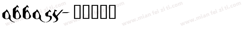 abbasy字体转换