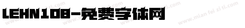 LEHN108字体转换