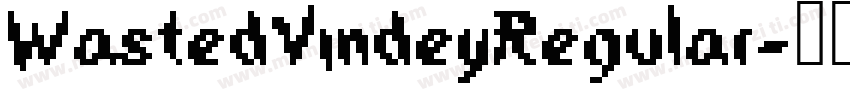 WastedVindeyRegular字体转换