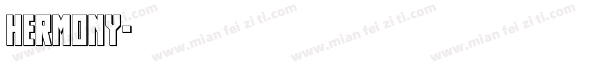 hermony字体转换