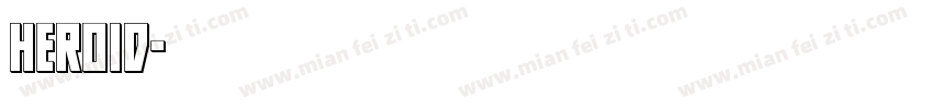heroid字体转换