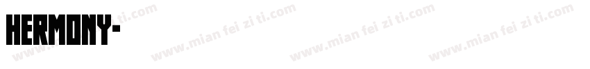hermony字体转换