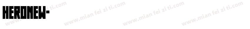heronew字体转换