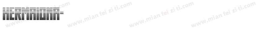 Hermaiona字体转换