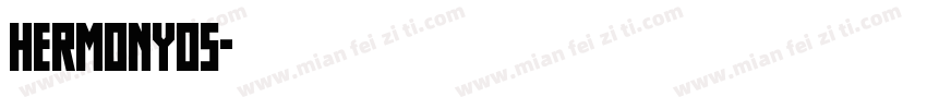 hermonyos字体转换