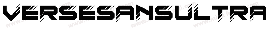 VerseSansUltrabold字体字体转换