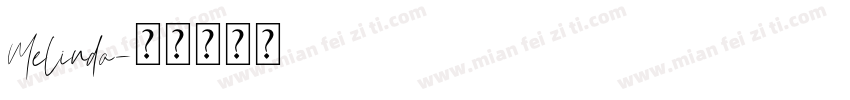 Melinda字体转换