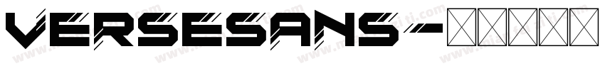 VerseSans字体转换