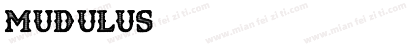 mudulus字体转换