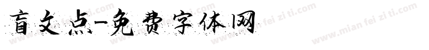 盲文点字体转换