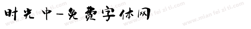 时光中字体转换