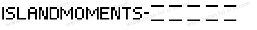 Islandmoments字体转换