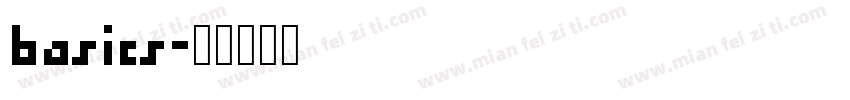 basics字体转换