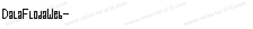 DalaFlodaWeb字体转换