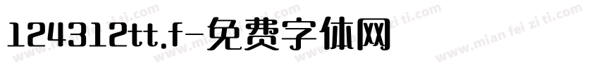 124312tt.f字体转换
