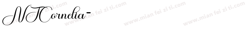 NTCornelia字体转换
