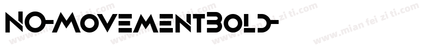 NO-MovementBold字体转换
