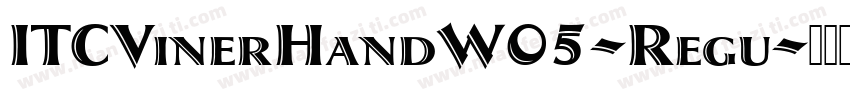 ITCVinerHandW05-Regu字体转换
